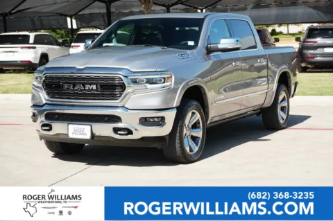 Silver 2020 Ram 1500 Limited for sale in Weatherford, TX