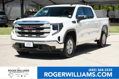 White 2024 GMC Sierra 1500 SLE for sale in Weatherford, TX