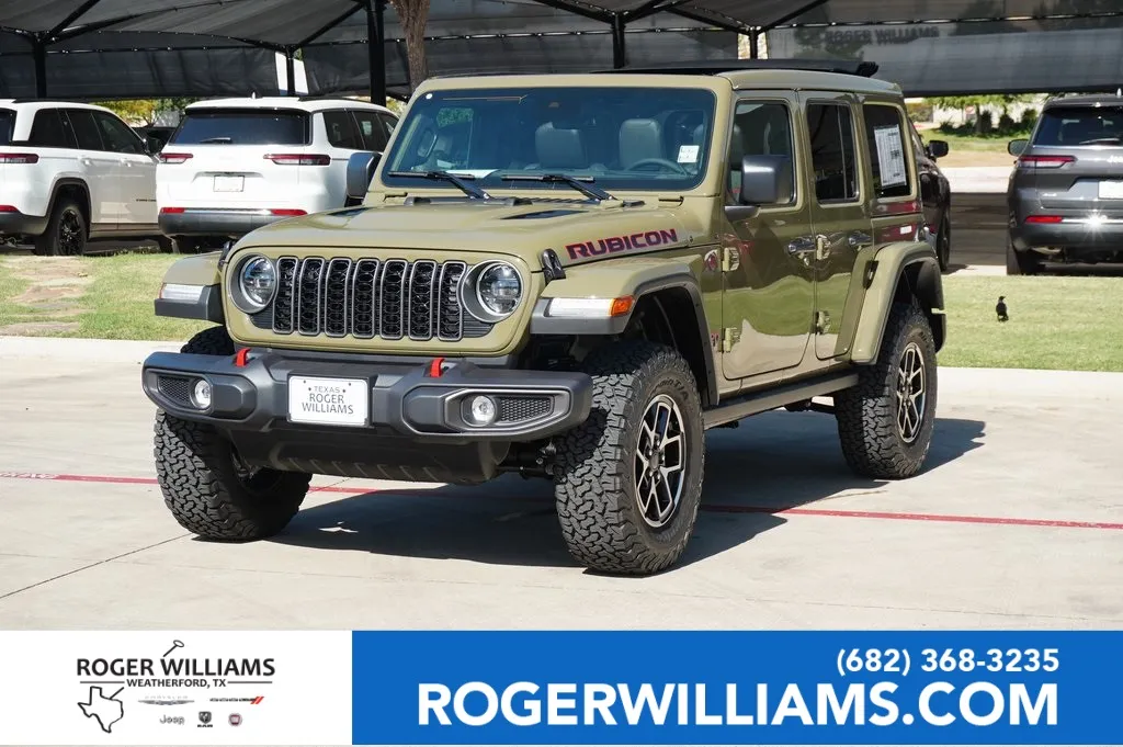 Unknown 2025 Jeep Wrangler Rubicon for sale in Weatherford, TX