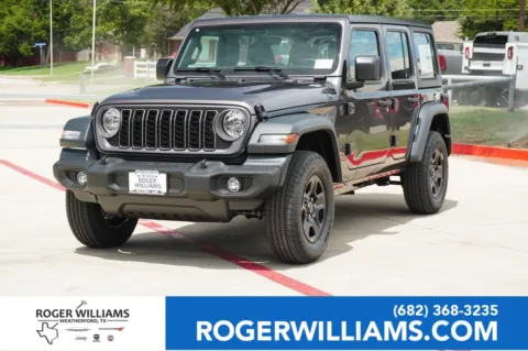 Gray 2025 Jeep Wrangler Sport for sale in Weatherford, TX
