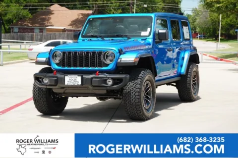 Blue 2025 Jeep Wrangler Rubicon X for sale in Weatherford, TX