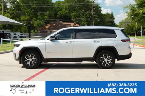 Silver 2023 Jeep Grand Cherokee L Limited for sale in Weatherford, TX