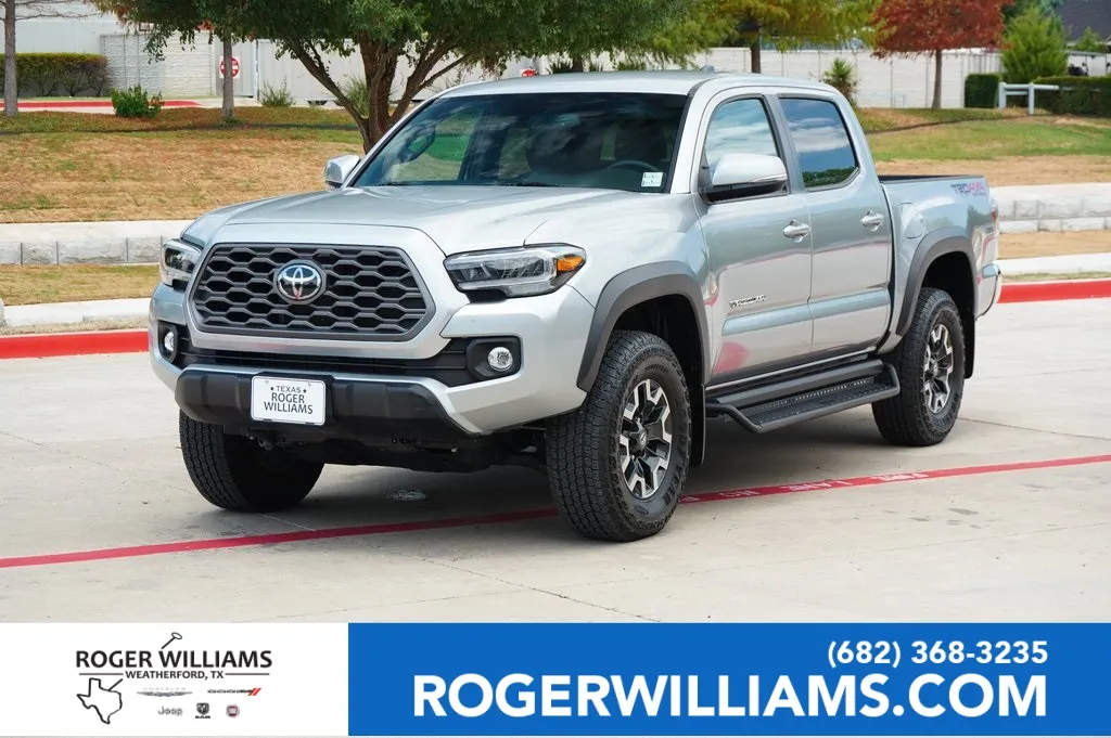 Silver 2023 Toyota Tacoma TRD Off-Road for sale in Weatherford, TX