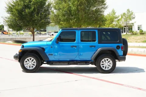 Photos of 2023 Jeep Wrangler Sport S for sale in Weatherford, TX at Roger Williams Chrysler Dodge Jeep Ram