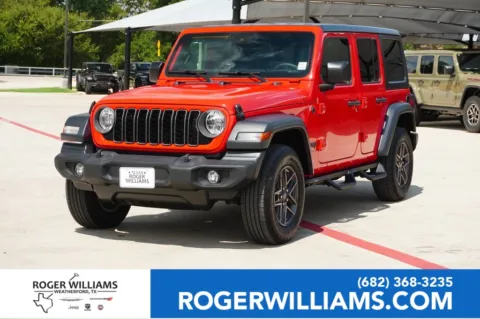 Red 2024 Jeep Wrangler Sport S for sale in Weatherford, TX