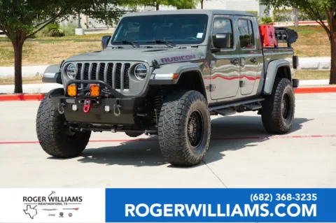 Gray 2020 Jeep Gladiator Rubicon for sale in Weatherford, TX