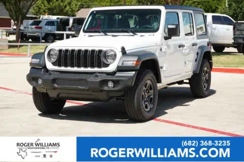 White 2025 Jeep Wrangler Sport for sale in Weatherford, TX