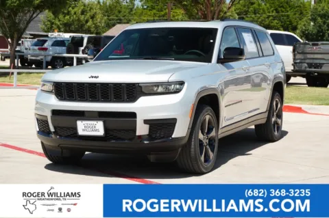 Silver 2025 Jeep Grand Cherokee L Altitude X for sale in Weatherford, TX