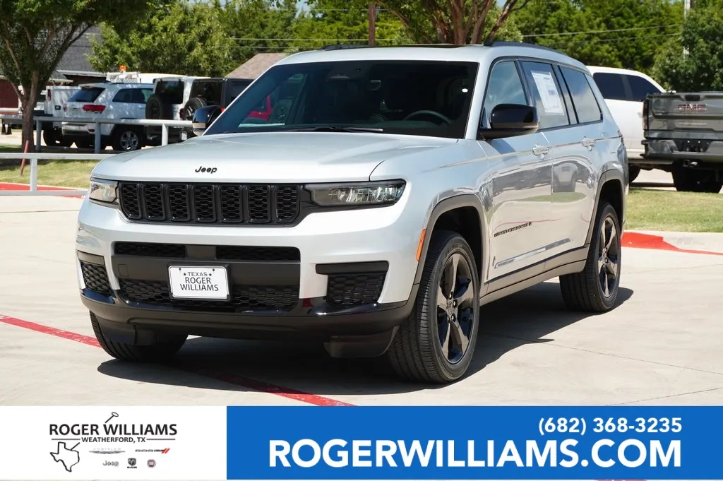 Silver 2025 Jeep Grand Cherokee L Altitude X for sale in Weatherford, TX