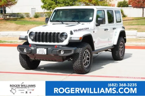 White 2025 Jeep Wrangler Rubicon for sale in Weatherford, TX