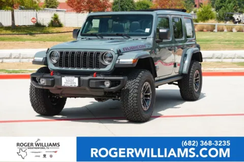 Blue 2025 Jeep Wrangler Rubicon X for sale in Weatherford, TX