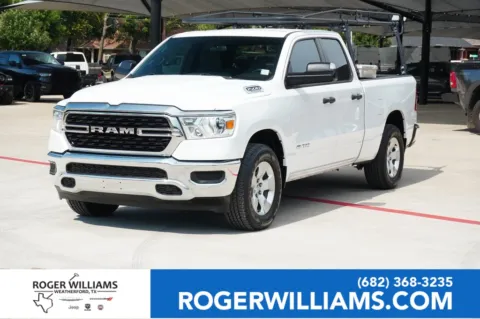 White 2024 Ram 1500 Big Horn for sale in Weatherford, TX