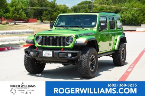 Green 2025 Jeep Wrangler Rubicon X for sale in Weatherford, TX