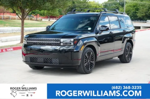 Black 2025 Hyundai Santa Fe Hybrid Calligraphy for sale in Weatherford, TX