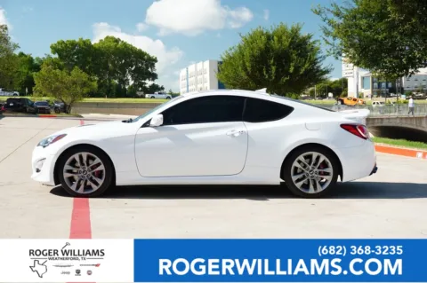White 2016 Hyundai Genesis Coupe 3.8L Ultimate for sale in Weatherford, TX