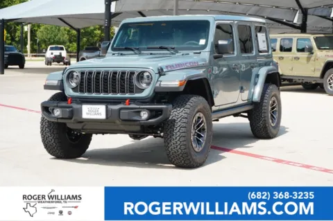 Blue 2025 Jeep Wrangler Rubicon X for sale in Weatherford, TX