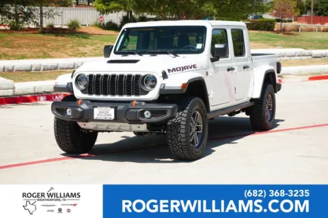 White 2025 Jeep Gladiator Mojave for sale in Weatherford, TX