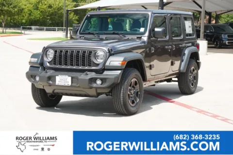 Gray 2025 Jeep Wrangler Sport for sale in Weatherford, TX