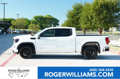White 2023 GMC Sierra 1500 Elevation for sale in Weatherford, TX