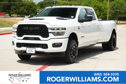 White 2025 Ram 3500 Laramie for sale in Weatherford, TX