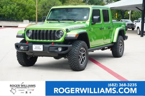 Green 2025 Jeep Gladiator Rubicon X for sale in Weatherford, TX