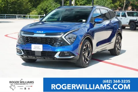 Blue 2023 Kia Sportage SX-Prestige for sale in Weatherford, TX