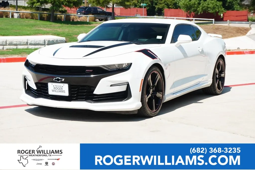 White 2019 Chevrolet Camaro 2SS for sale in Weatherford, TX