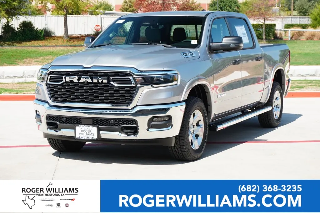 Silver 2026 Ram 1500 Lone Star for sale in Weatherford, TX
