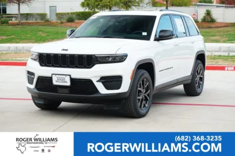 White 2025 Jeep Grand Cherokee Altitude X for sale in Weatherford, TX