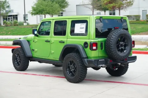 Another view of 2025 Jeep Wrangler Willys for sale in Weatherford, TX at Roger Williams Chrysler Dodge Jeep Ram