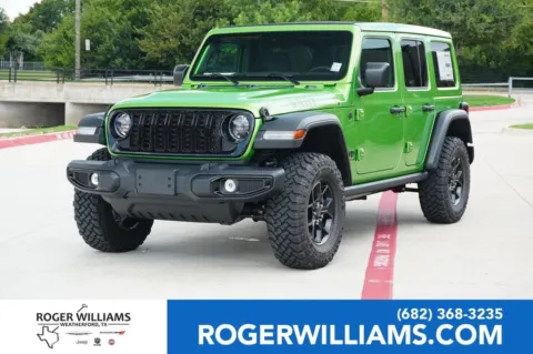 Green 2025 Jeep Wrangler Willys for sale in Weatherford, TX