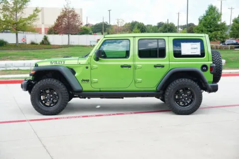 Photos of 2025 Jeep Wrangler Willys for sale in Weatherford, TX at Roger Williams Chrysler Dodge Jeep Ram