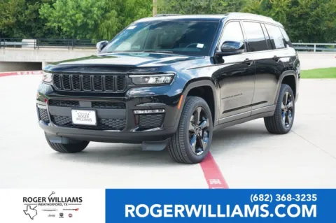 Black 2025 Jeep Grand Cherokee L Limited for sale in Weatherford, TX
