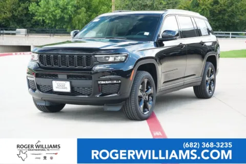 Black 2025 Jeep Grand Cherokee L Limited for sale in Weatherford, TX