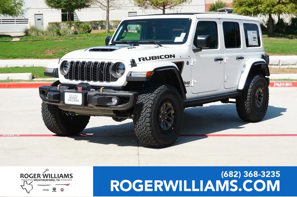 White 2025 Jeep Wrangler Rubicon 392 Final Edition for sale in Weatherford, TX