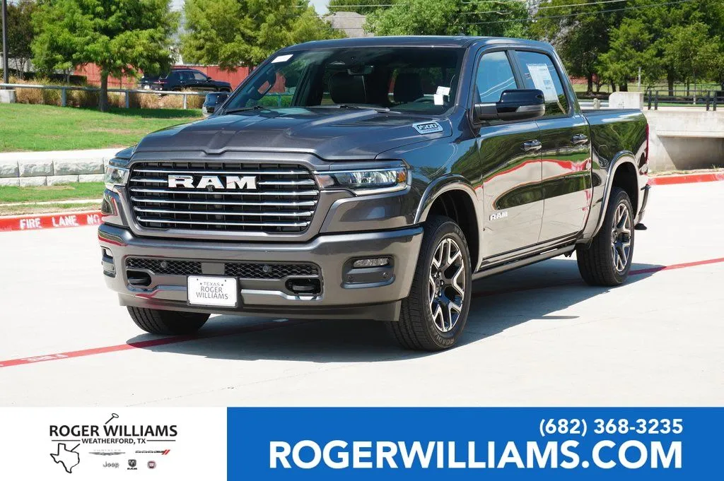 Gray 2026 Ram 1500 Laramie for sale in Weatherford, TX