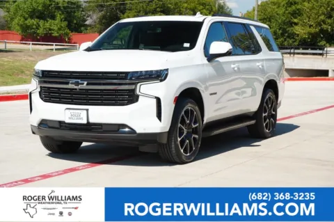 White 2022 Chevrolet Tahoe RST for sale in Weatherford, TX