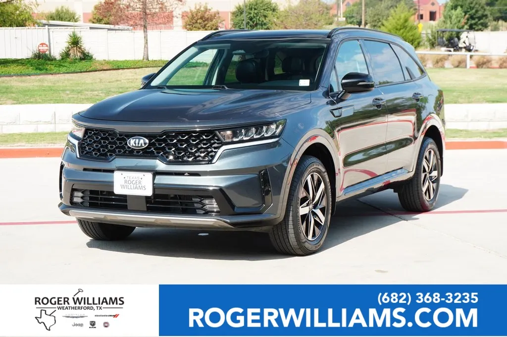 Gray 2021 Kia Sorento EX for sale in Weatherford, TX