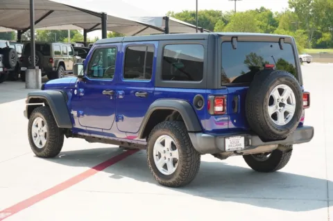 Another view of 2020 Jeep Wrangler Unlimited Sport S for sale in Weatherford, TX at Roger Williams Chrysler Dodge Jeep Ram