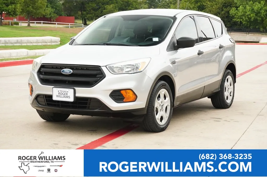 Silver 2017 Ford Escape S for sale in Weatherford, TX
