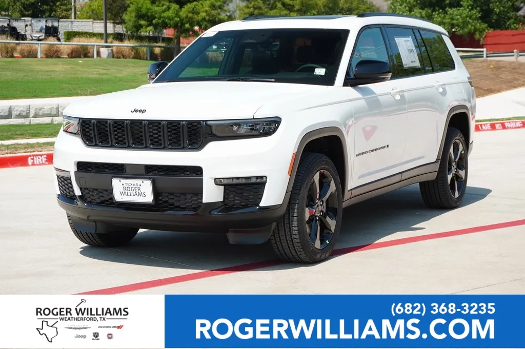 White 2025 Jeep Grand Cherokee L Limited for sale in Weatherford, TX
