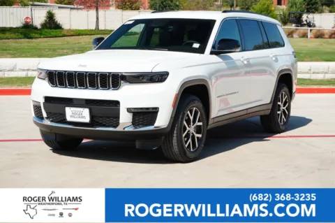 White 2025 Jeep Grand Cherokee L Limited for sale in Weatherford, TX