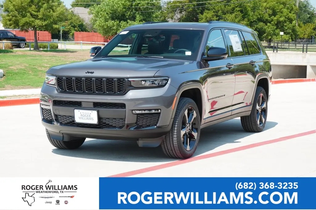 Gray 2025 Jeep Grand Cherokee L Limited for sale in Weatherford, TX