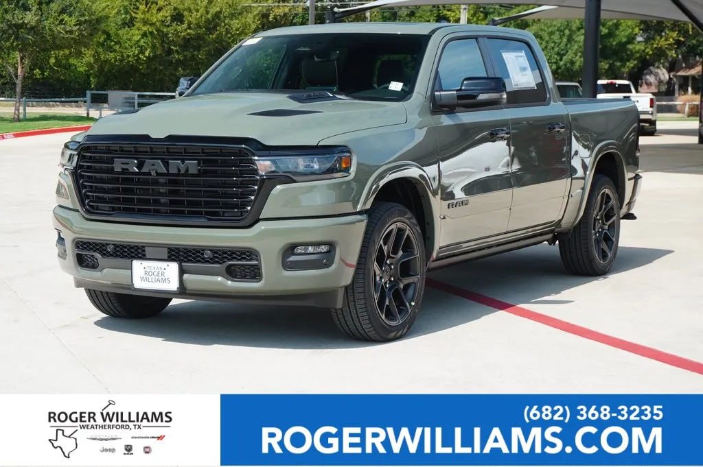 Green 2026 Ram 1500 Laramie for sale in Weatherford, TX