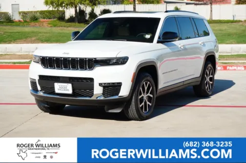 White 2024 Jeep Grand Cherokee L Limited for sale in Weatherford, TX