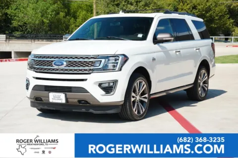 White 2021 Ford Expedition King Ranch for sale in Weatherford, TX