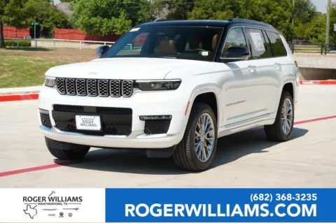 White 2025 Jeep Grand Cherokee L Summit for sale in Weatherford, TX