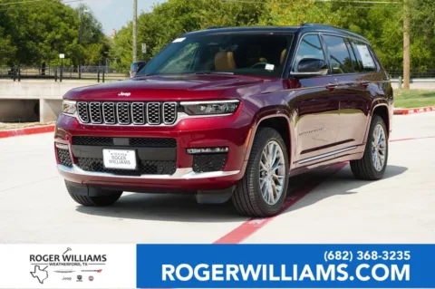 Red 2025 Jeep Grand Cherokee L Summit for sale in Weatherford, TX