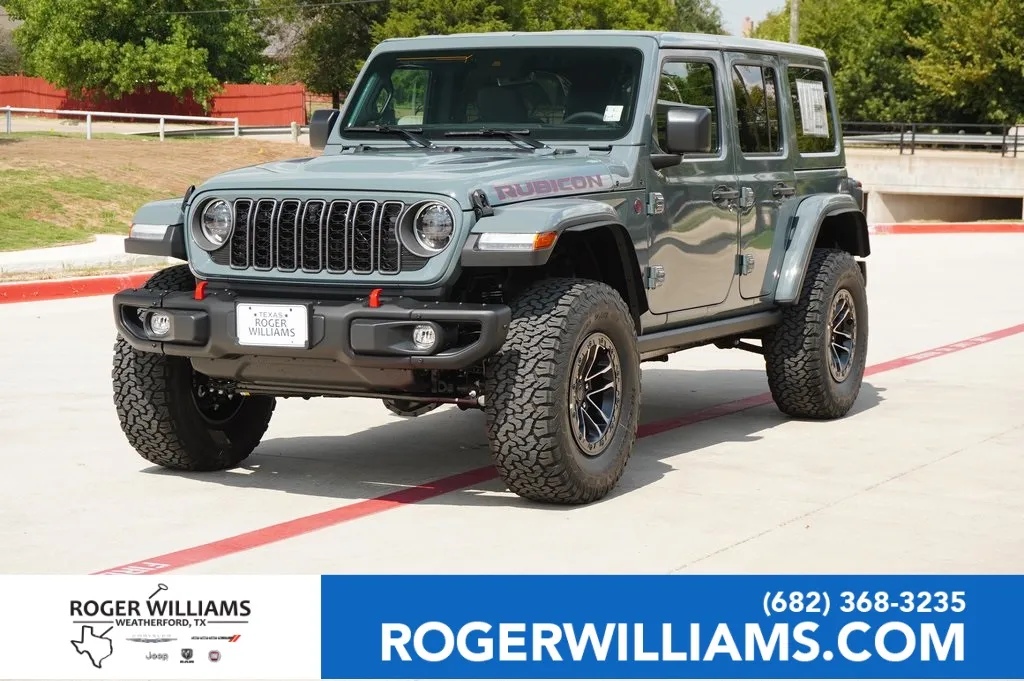 Blue 2025 Jeep Wrangler Rubicon X for sale in Weatherford, TX