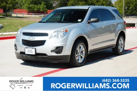 Silver 2015 Chevrolet Equinox LS for sale in Weatherford, TX
